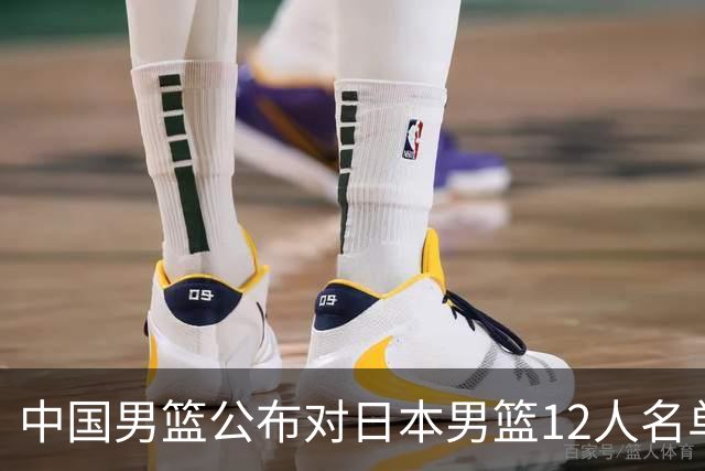 中国男篮公布对日本男篮12人名单，杨瀚森、徐昕等在列